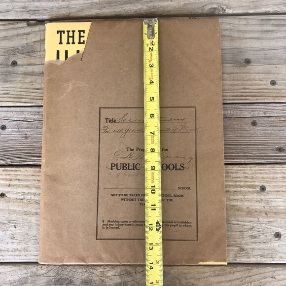 1937 Social Studies Book, “The Instructor Illustrated Units Of Work” Vintage - Picture 2 of 10